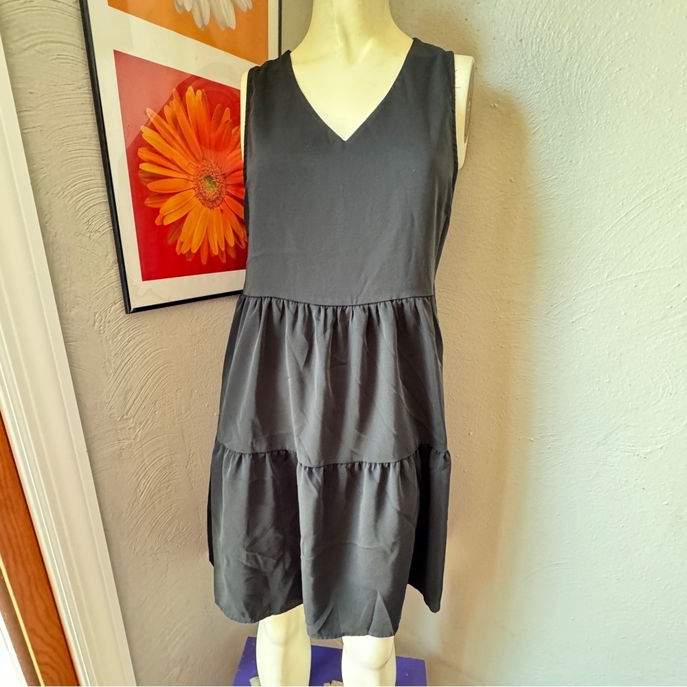 She Rosa black sleeveless dress size small NWOT